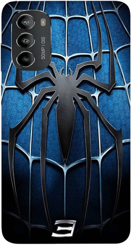 SGRB Enterprises Back Cover for Motorola G82 5G  (Black, Blue, Silicon)