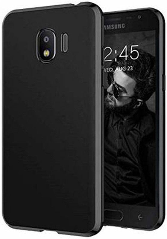 Stunny Back Cover for Samsung Galaxy J2 Pro 2018  (Black, Grip Case)