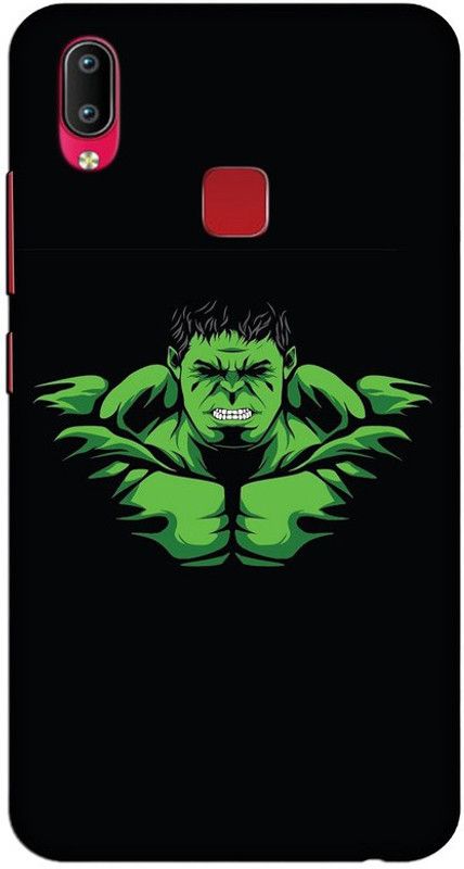 CROKIAN Back Cover for Vivo Y95  (Black, Green, Hard Case, Pack of: 1)