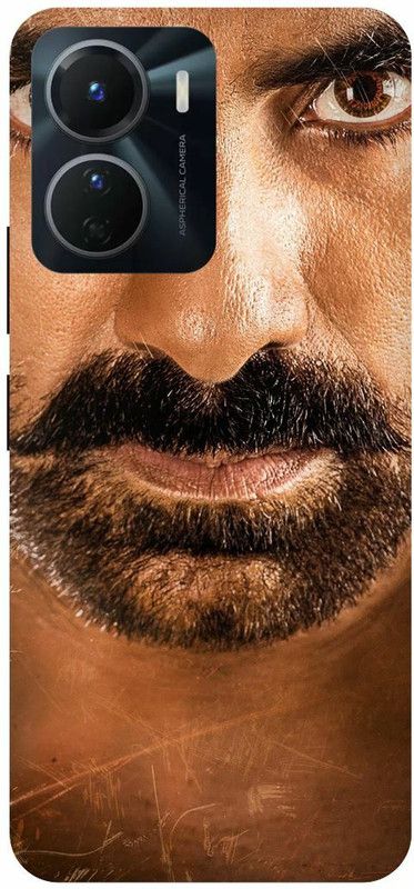 COVERJET Back Cover for VIVO Y16-RAVI- TEJA- SOUTH- ACTOR- HERO  (Brown, Hard Case, Pack of: 1)