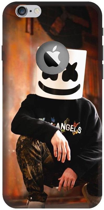BYXIS Back Cover for iphone 7 cut Marshmello, Marshmello dj, Edm, Marshmallow, Marshmello singer  (Multicolor, Shock Proof)