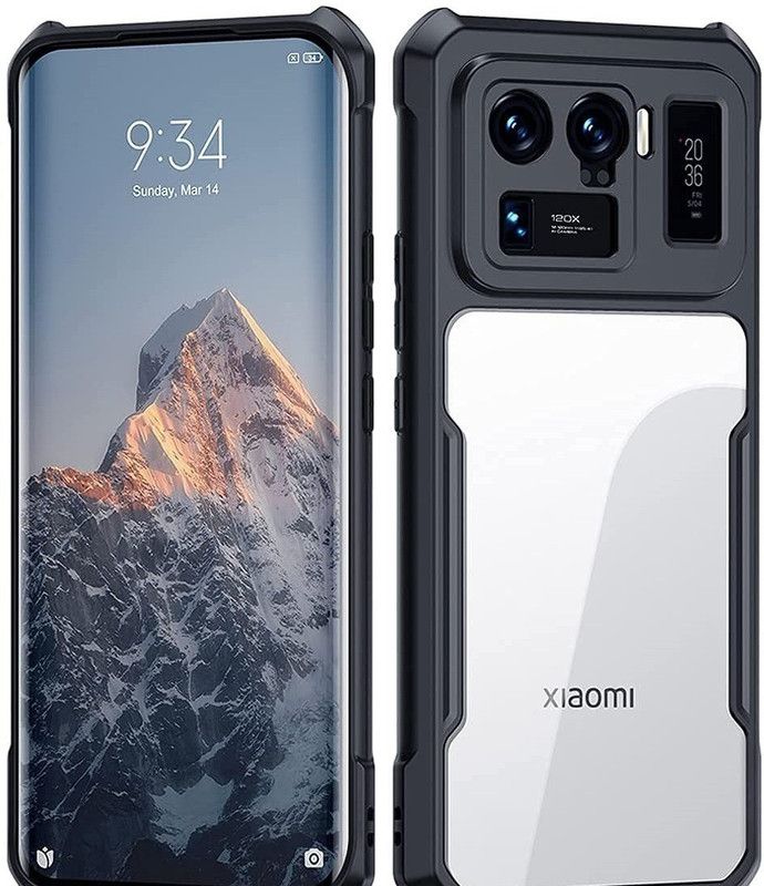 S-Hardline Back Cover for Xiaomi Mi 11 ultra, Transparent PC Back TPU  (Transparent)