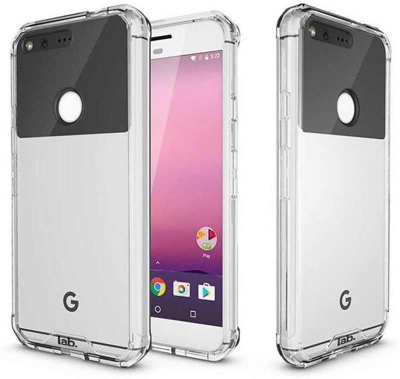 labrador Back Cover for Google Pixel Crystal  (Transparent, Band, Silicon, Pack of: 1)