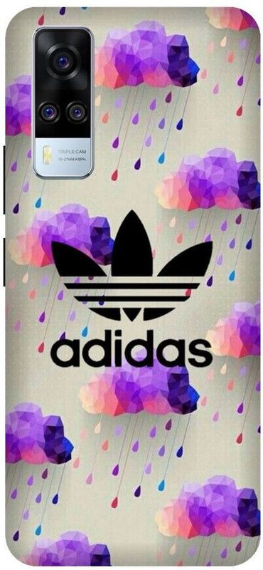 KARJUN Back Cover for Vivo Y51 2020, Logo Design Printed Back Cover  (Multicolor, Hard Case, Pack of: 1)