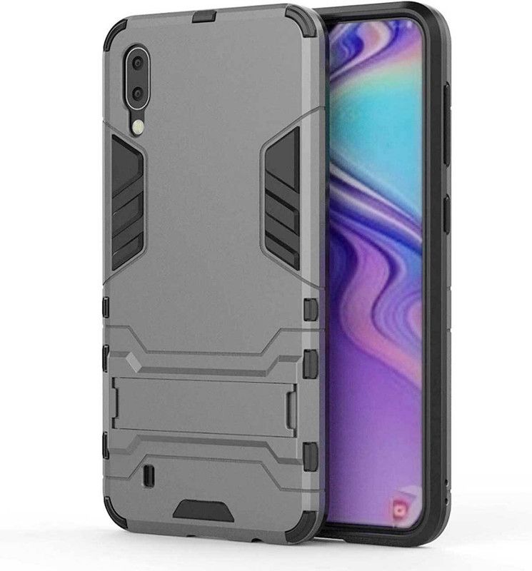 RRTBZ Back Cover for Samsung Galaxy A10  (Grey, Shock Proof, Pack of: 1)