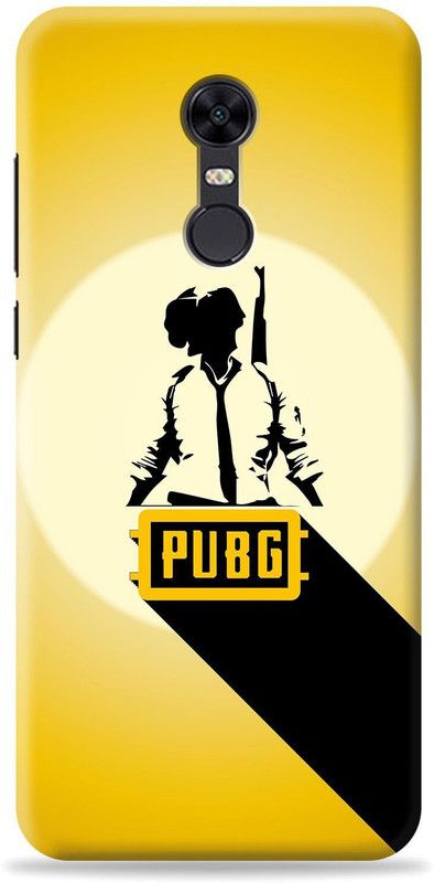 Coverpur Back Cover for Mi Redmi Note 5  (Yellow, Shock Proof, Pack of: 1)