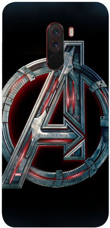 Skyhawk Back Cover for Redmi Poco F1 Avenger Logo  (Multicolor, Waterproof, Pack of: 1)