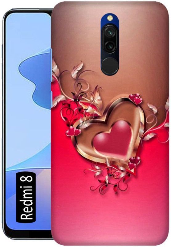 LEEMARA Back Cover for Mi Redmi 8  (Multicolor, 3D Case, Pack of: 1)