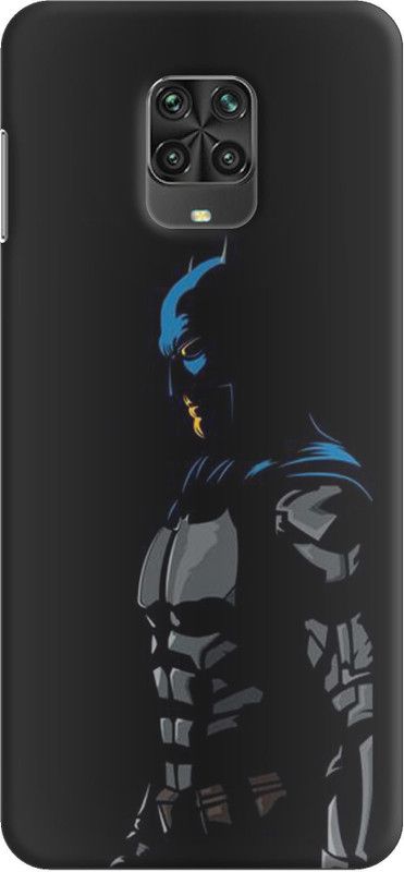 SP KING Back Cover for REDMI NOTE 9PRO MAX  (Black, Grey, 3D Case)