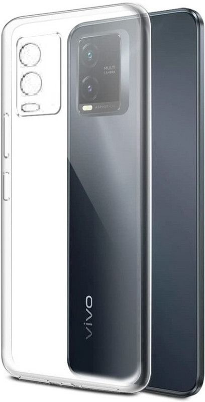 S-Hardline Back Cover for Vivo T1x, Transparent Soft Silicon TPU Shockproof  (Transparent, Pack of: 1)