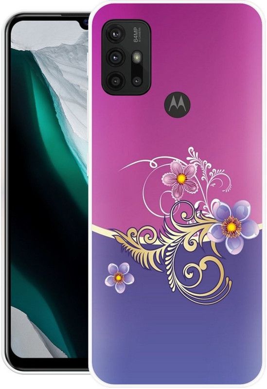 Pinkcity International Back Cover for Motorola Moto G30  (Multicolor, Dual Protection, Silicon, Pack of: 1)