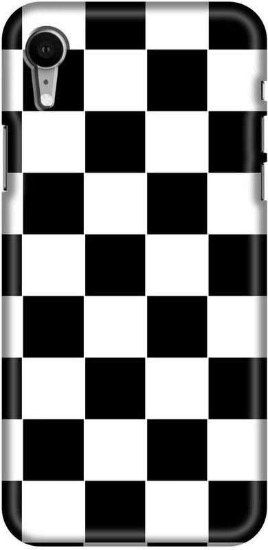 SPBR Back Cover for Apple iPhone XR  (Black, White, Anti-radiation)
