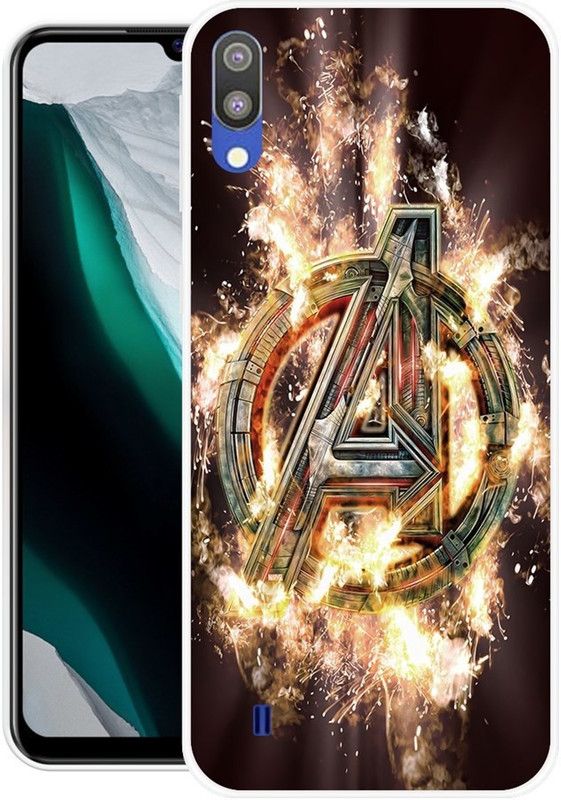 SIMAWAT Back Cover for Samsung Galaxy M10, Samsung M10  (Multicolor, Grip Case, Silicon)