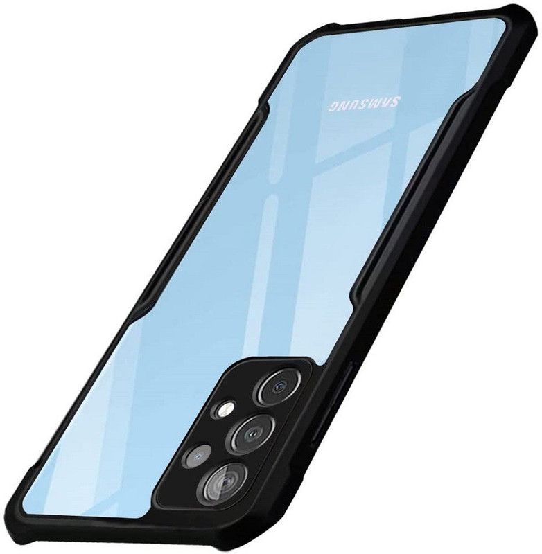 Foncase Back Cover for Samsung Galaxy A53 5G Back Cover Case Camera Protection  (Black, Flexible, Silicon, Pack of: 1)