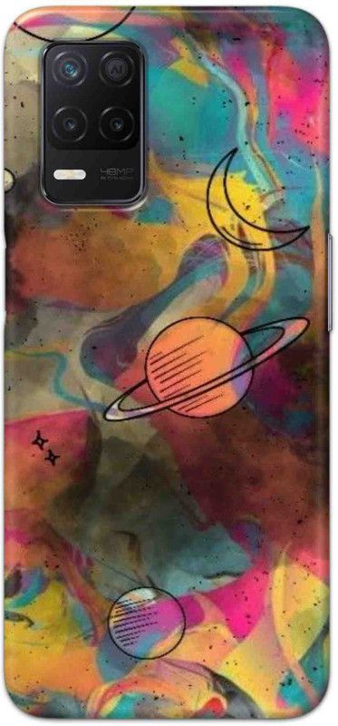 SIDEKICK STOER Back Cover for Realme Narzo 30 5G  (Multicolor, Anti-radiation, Pack of: 1)