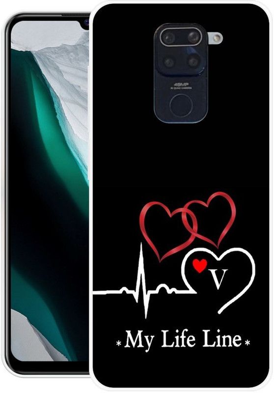 MUSKAY Back Cover for Redmi Note 9  (Multicolor, Grip Case, Silicon)