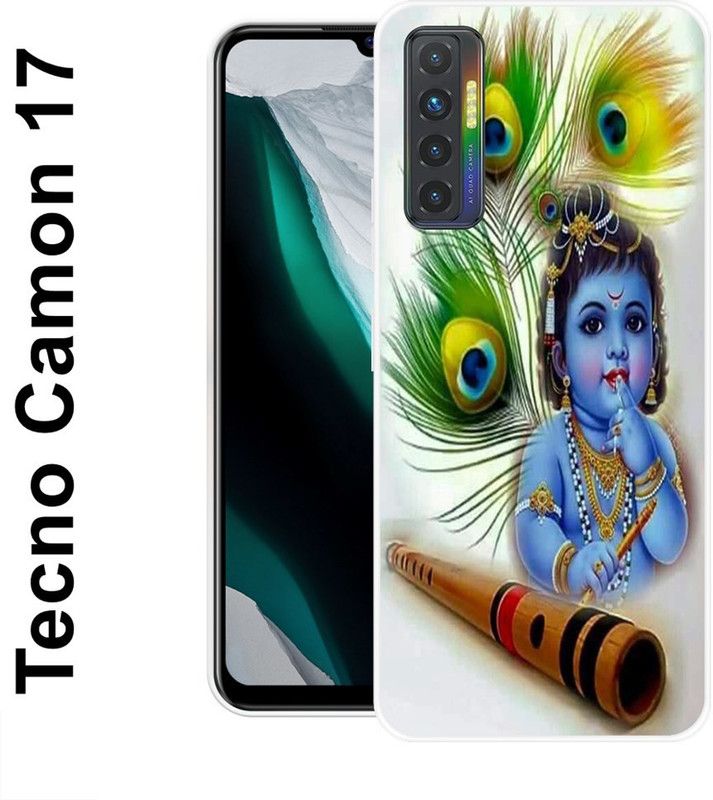 JATLAND Back Cover for Tecno Camon 17, Tecno Camon 17P  (Multicolor, Silicon)