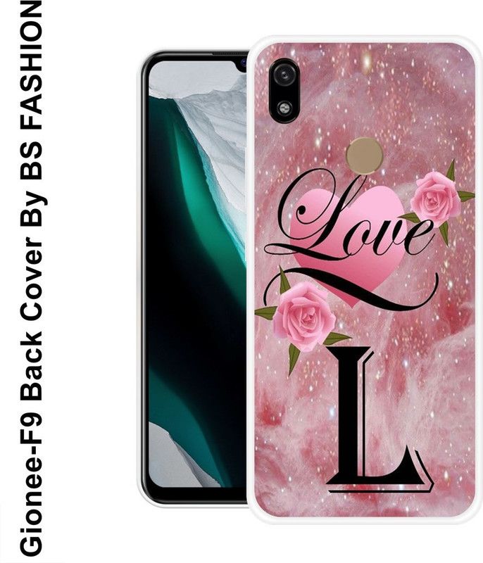 BSRAJ Back Cover for Gionee F9  (Pink, Black, Grip Case, Silicon)