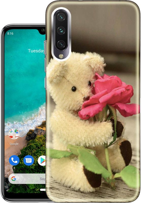 ONLITE Back Cover for Mi A3  (Multicolor, Grip Case, Silicon, Pack of: 1)