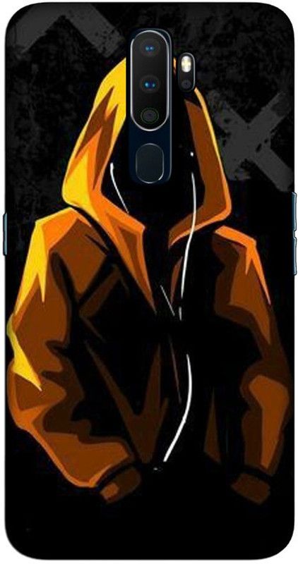 CROKIAN Back Cover for Oppo A5 2020 Sketch Boy Back Cover  (Multicolor, Hard Case, Pack of: 1)