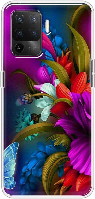 SmartGoldista Back Cover for Oppo F19 Pro  (Multicolor, Grip Case, Silicon)