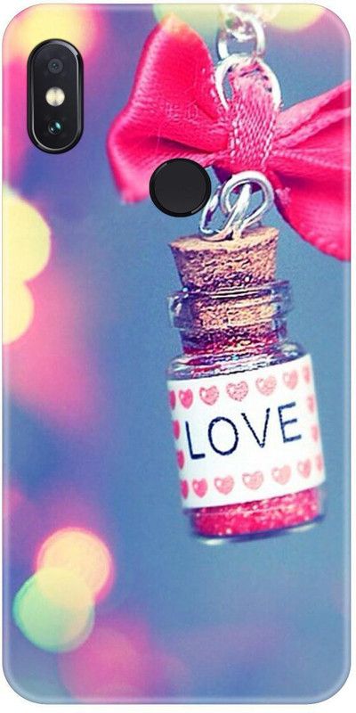 Smutty Back Cover for Mi Redmi Note 6 Pro, M1806E7TG, M1806E7TH, M1806E7TI - Love Print  (Multicolor, Hard Case, Pack of: 1)