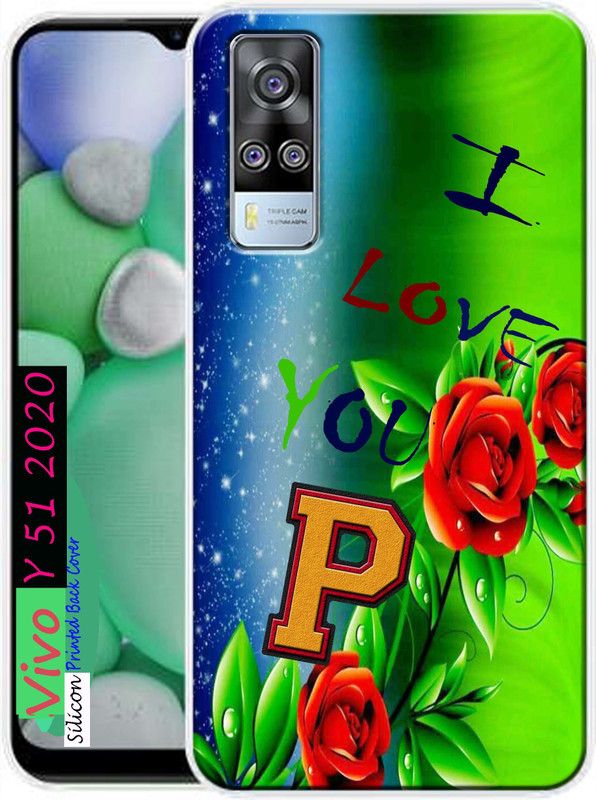 KENTAROELENE Back Cover for Vivo y51 2020, Vivo Y51 2020 back cover  (Multicolor, Dual Protection, Silicon)