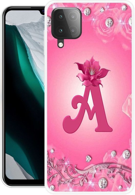 NEVYZAP Back Cover for Samsung Galaxy F12  (Pink, Grip Case, Silicon, Pack of: 1)