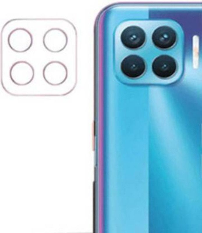 XRENGTH Back Camera Lens Glass Protector for Oppo F17 Pro  (Pack of: 1)