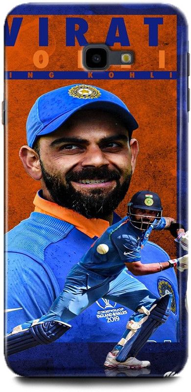 Afterglow Back Cover for SAMSUNG Galaxy J4 Plus VIRAT KOHLI, CRICKET, INDIA, VIRAT, CAPTAIN, PLAYER, SPORTS  (Multicolor, Shock Proof, Pack of: 1)