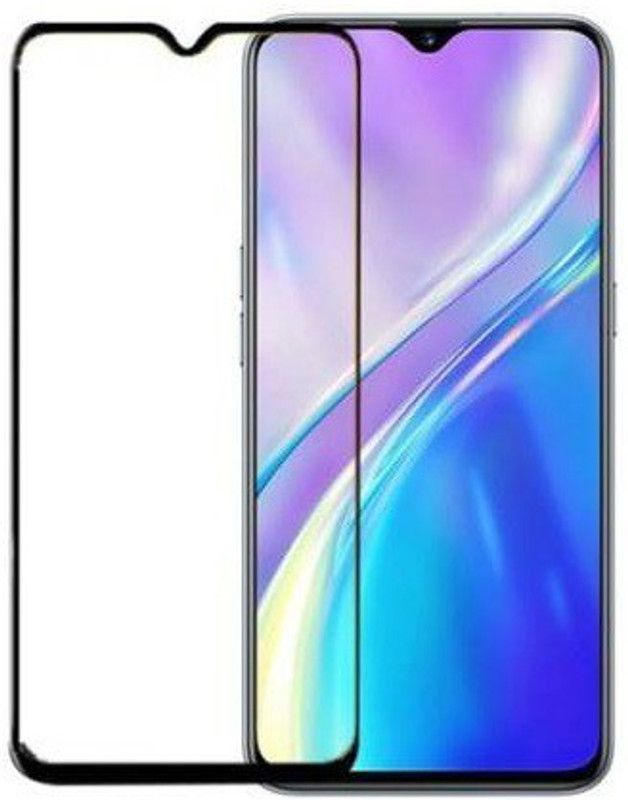 Caseline Edge To Edge Tempered Glass for Realme XT, Realme X2  (Pack of 1)