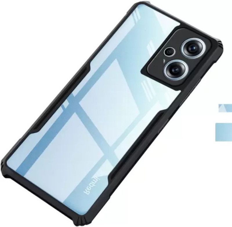 Sarju Front & Back Case for POCO M4 (5G)  (Black, Transparent, Camera Bump Protector, Pack of: 1)