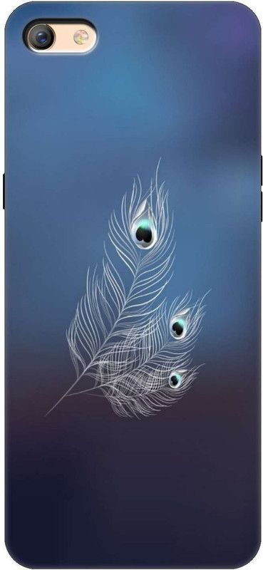Abuy Back Cover for Oppo F3 Plus  (Blue, Black, Silicon)