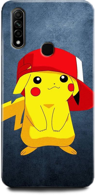Afterglow Back Cover for OPPO A31 PIKACHU, CARTOON, POKEMON, CUTE, PIKACHU POKEMON, LOVE  (Multicolor, Shock Proof, Pack of: 1)
