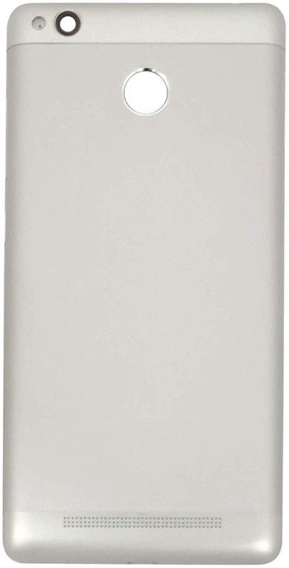 plitonstore Mi Redmi Note 3s Back Panel  (SILVER)