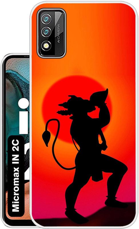 Case Club Back Cover for Micromax IN 2C  (Orange, Grip Case, Silicon, Pack of: 1)