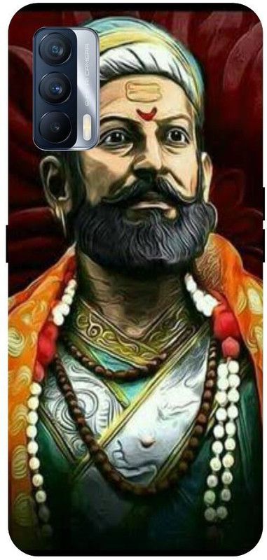 Bluvver Back Cover for Realme X7, RMX3092, Printed Chatrapati Shivaji Maharaj Back Cover  (Multicolor, Hard Case, Pack of: 1)