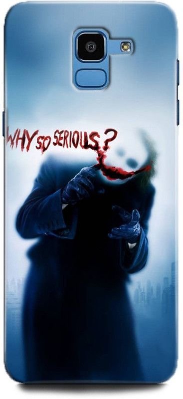 Afterglow Back Cover for SAMSUNG Galaxy J6 JOKER, BATMAN, BATMAN JOKER, DARK KNIGHT, WHY SO SERIOUS  (Multicolor, Shock Proof, Pack of: 1)