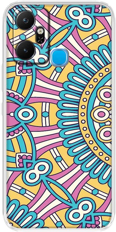 CaseRepublic Back Cover for Infinix Smart 6 Plus  (Multicolor, Flexible, Silicon, Pack of: 1)