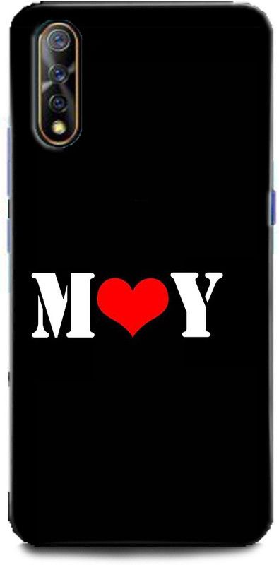 Afterglow Back Cover for Vivo Z1x M Y, M LOVES Y, NAME, LETTER, ALPHABET, MY LOVE, HART  (Multicolor, Shock Proof, Pack of: 1)