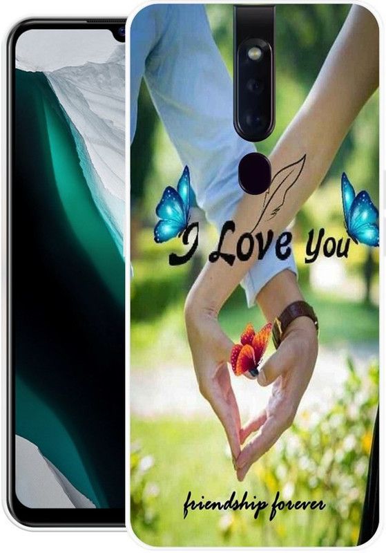 SHIVAAY Back Cover for Oppo F11 Pro  (Multicolor, Dual Protection, Silicon, Pack of: 1)