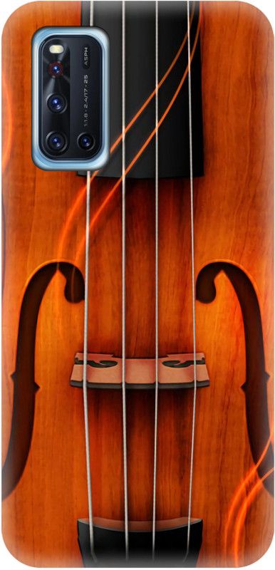 Smutty Back Cover for Vivo V19, Vivo 1933, PD1969F_EX - Guitar Print  (Multicolor, Hard Case, Pack of: 1)