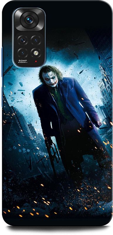 GRAFIQE Back Cover for REDMI Note 11 Pro JOKER, BATMAN, HEALTH LEDGER JOKER, DARK KNIGHT, WHY SO SERIOUS  (Multicolor, Shock Proof, Pack of: 1)