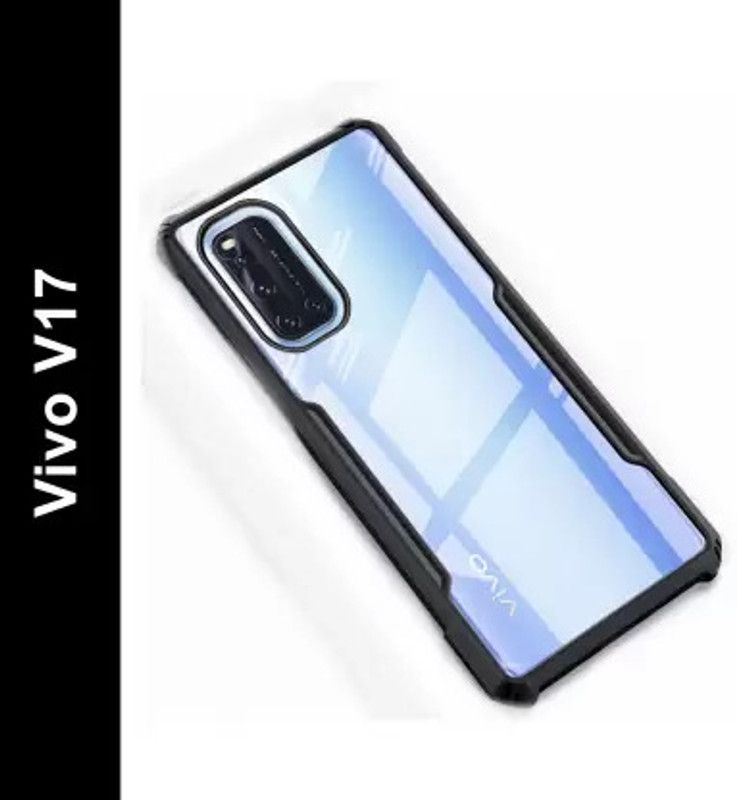 Kglking Back Cover for Vivo V17  (Transparent, Shock Proof, Pack of: 1)