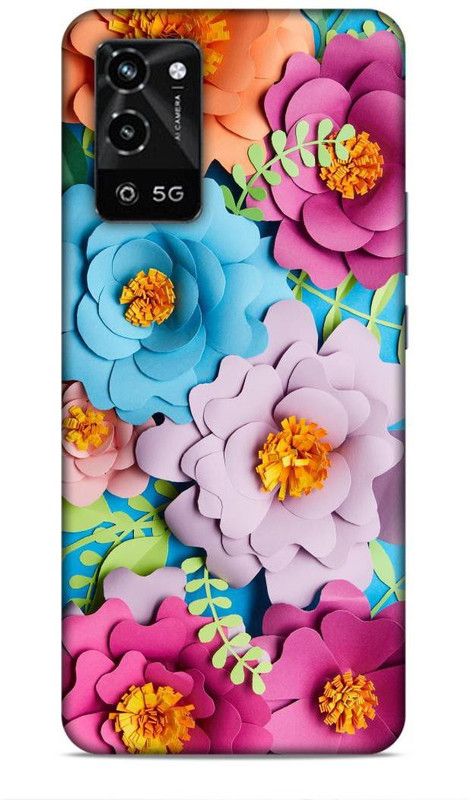 CLEOK Back Cover for Oppo A56 5G  (Multicolor, 3D Case)