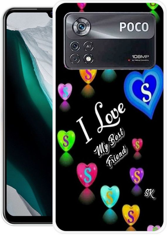 BAILAN Back Cover for POCO X4 Pro 5G  (Multicolor, Grip Case, Silicon, Pack of: 1)