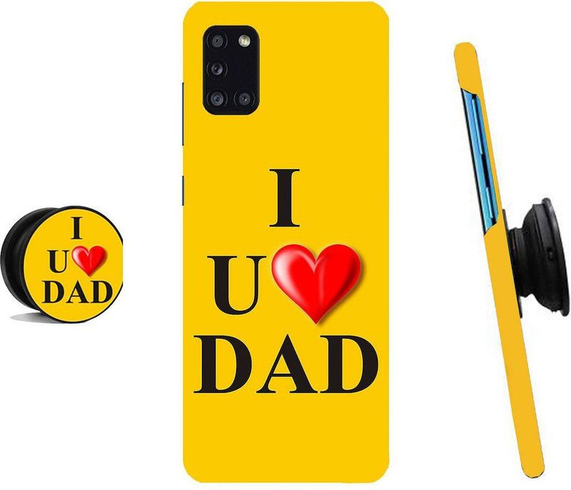 MY SWAG Back Cover for Samsung Galaxy A31  (Black, Yellow)