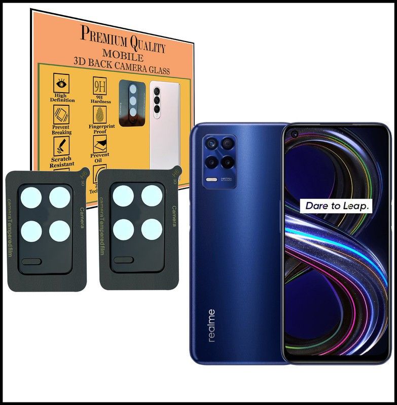 Ychroze Back Camera Lens Glass Protector for Realme 8s 5G  (Pack of: 2)