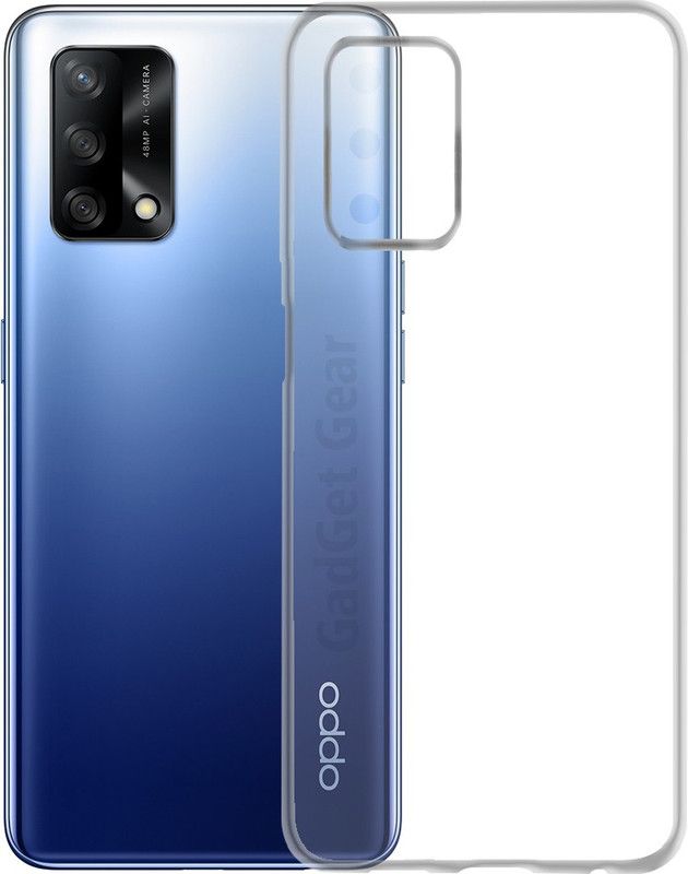 Gadget Gear Back Cover for Oppo A74/ A93 5G Transparent Clear Case  (Transparent, Silicon, Pack of: 1)
