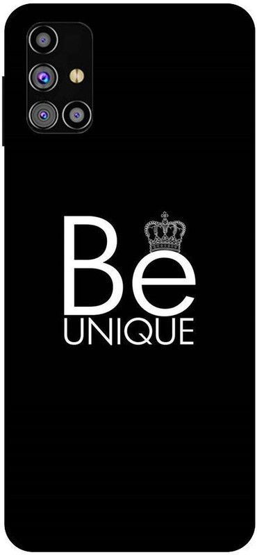 URCHIN Back Cover for Samsung M30s Be Unique, Quotes, Motivation, Attitude  (Multicolor, Shock Proof, Pack of: 1)